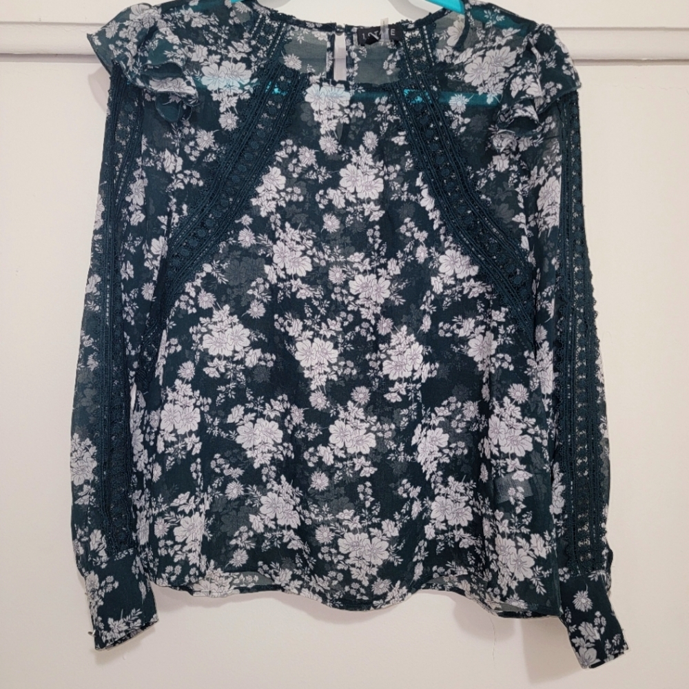 1. State floral blouse